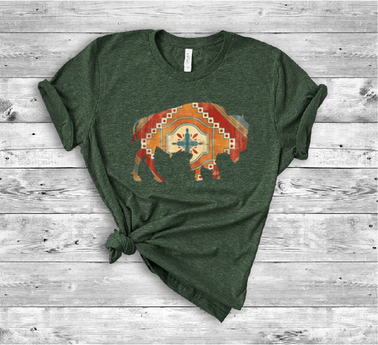 Buffalo SW Short Sleeve Bella Canvas 3001 Tee