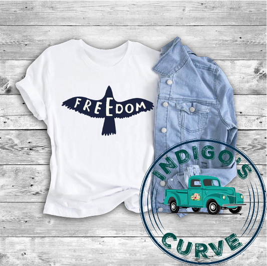 Freedom Free Bird Short Sleeve Tee