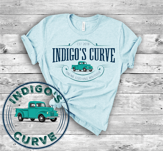 Indigo's Curve Signature Short Sleeve Tee