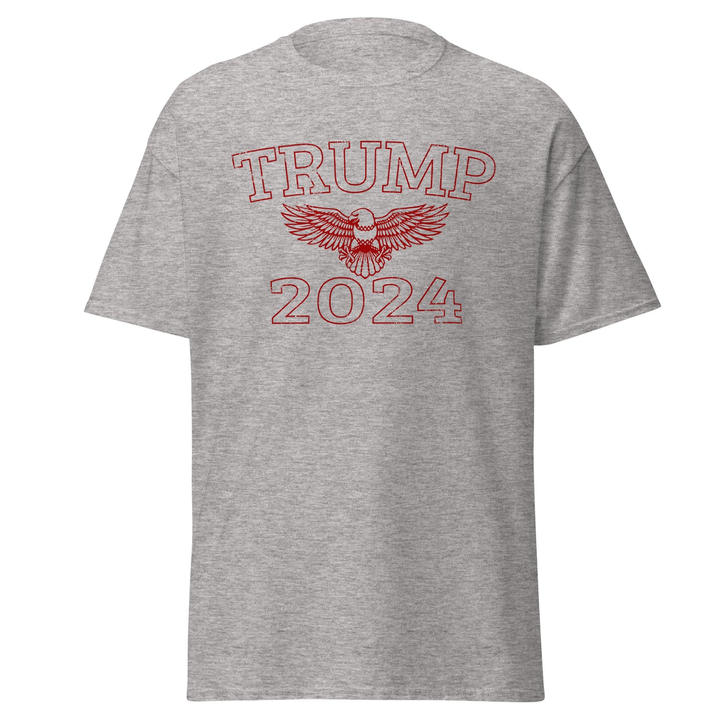 Trump 2024 Red Eagle Gildan Tee, Vintage Design, President Trump