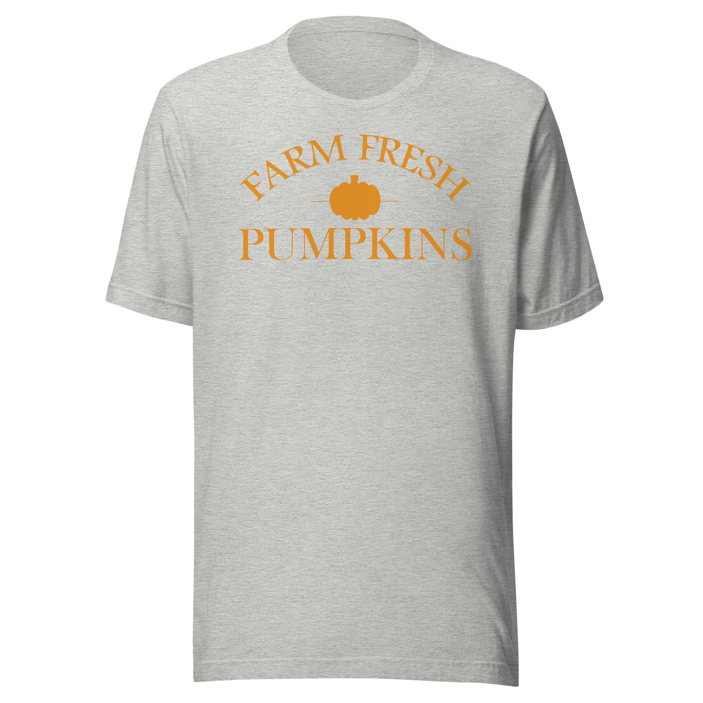 Farm Fresh Pumpkins Plain Short Sleeve Tee