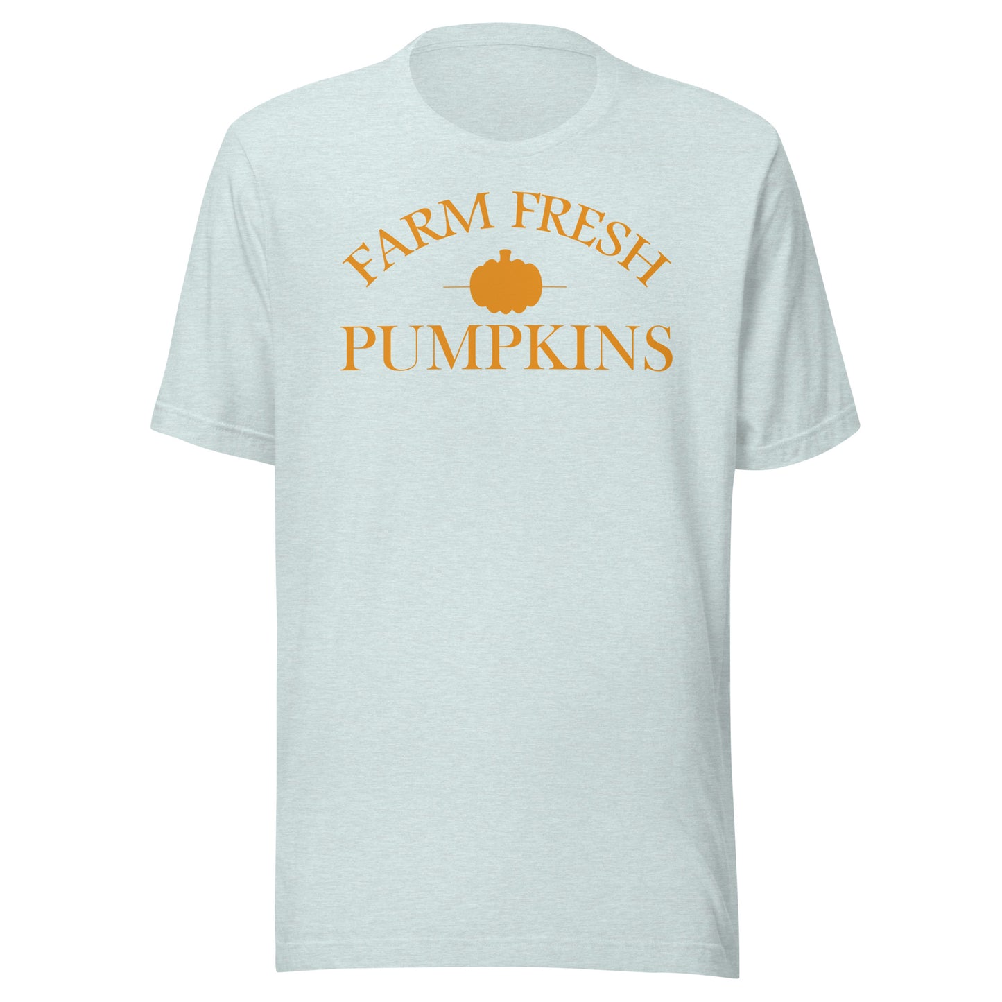 Farm Fresh Pumpkins Plain Short Sleeve Tee