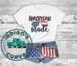 American Made Flag Sunglasses Tee