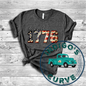 Free As Of 1776 Short Sleeve Tee