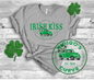 Irish Kiss Loads Of Luck Short Sleeve Unisex Tee