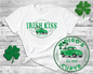 Irish Kiss Loads Of Luck Short Sleeve Unisex Tee