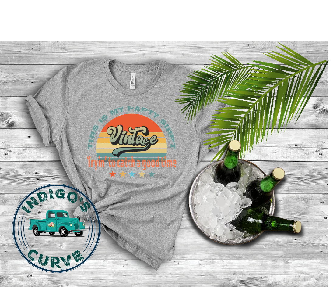This Is My Party Shirt Vintage Tee
