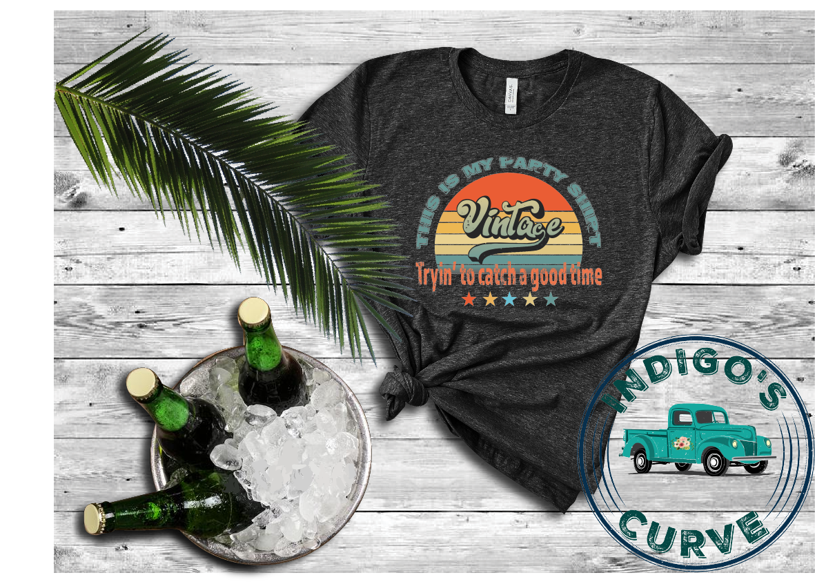 This Is My Party Shirt Vintage Tee